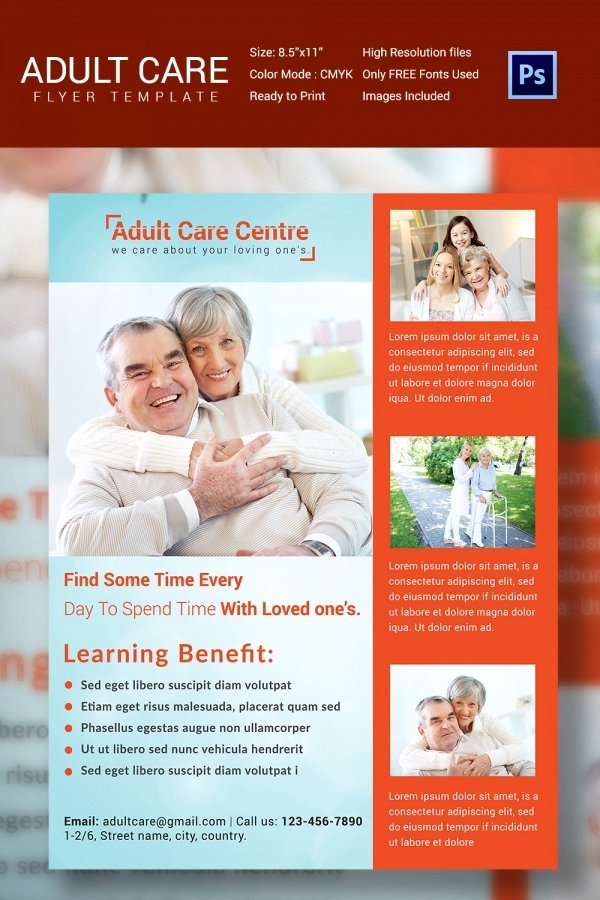 daycare flyer template