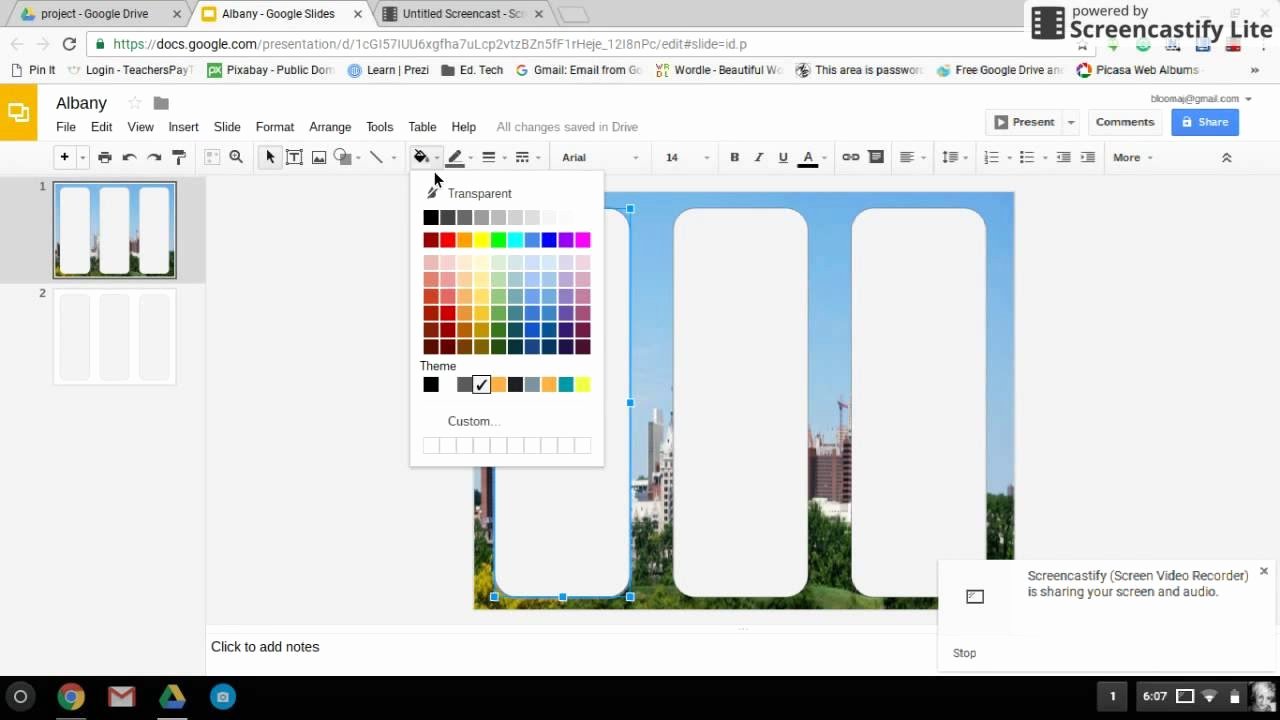 Design 1 Google Slides Brochure