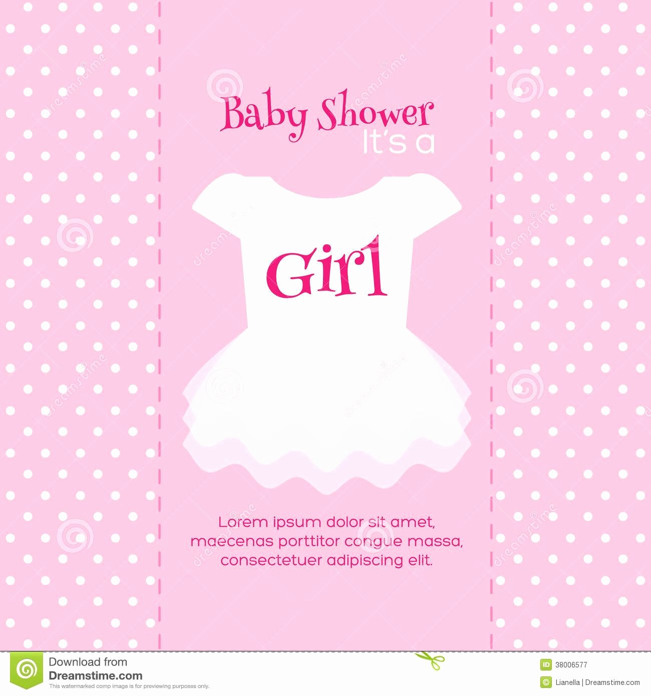 Design Free Printable Baby Shower Invitations for Girls