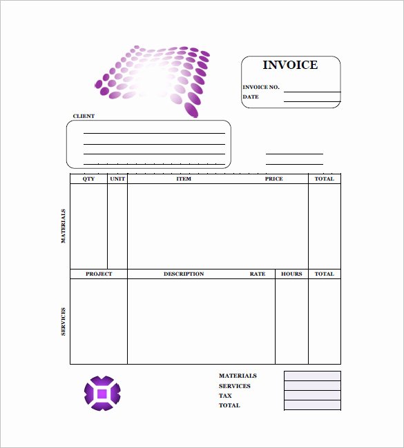 Designing Invoice Template – 10 Free Word Excel Pdf