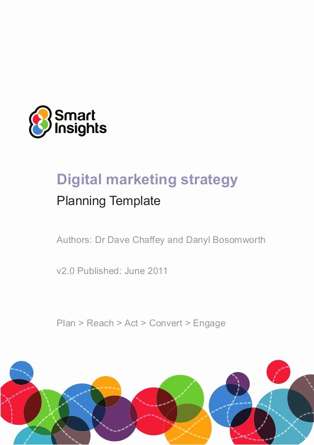 Digital Marketing Plan Template