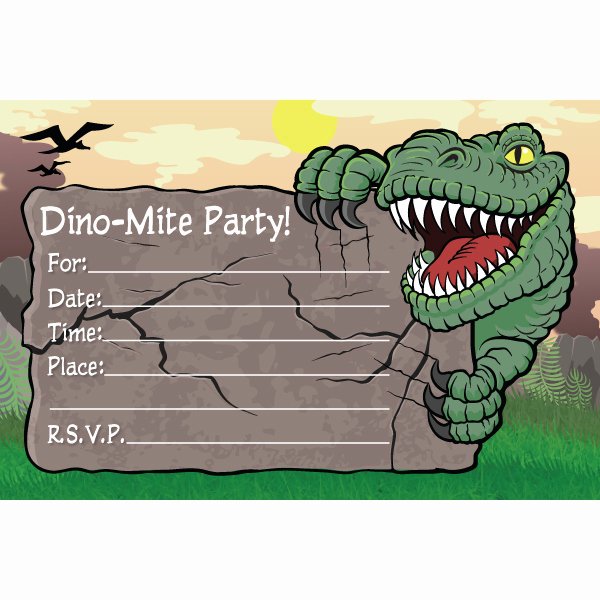 Dinosaur Invitations Ideas