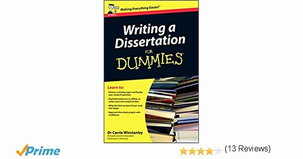 Dissertation for Dummies Book