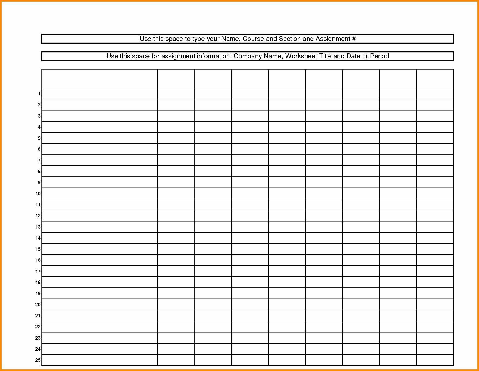 Divorce Spreadsheet within Inventory form Templates Blank