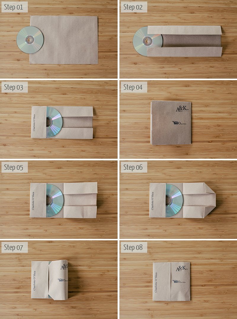 Diy Cd Favour Place Setting for Your Wedding