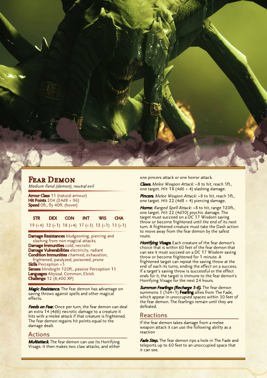 Dnd 5e Homebrew Search Results for Monster
