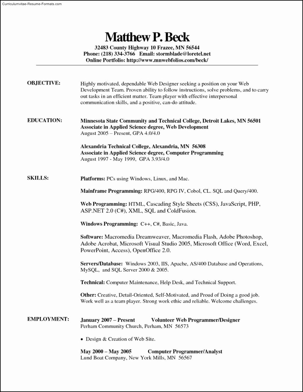 Does Microsoft Fice Have A Resume Template Free