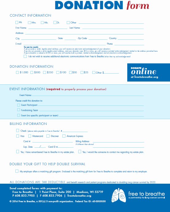 Donation form Example Install