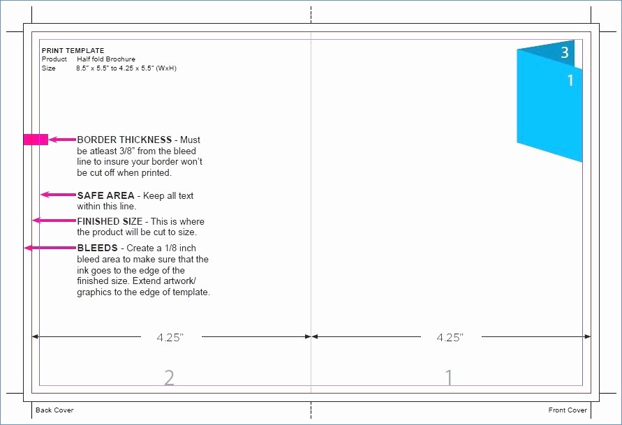 Double Sided Brochure Template Google Docs