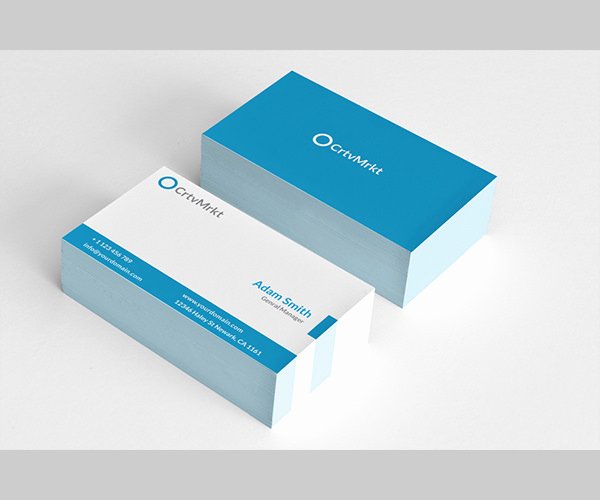 Double Sided Business Card Template Illustrator 12 Best