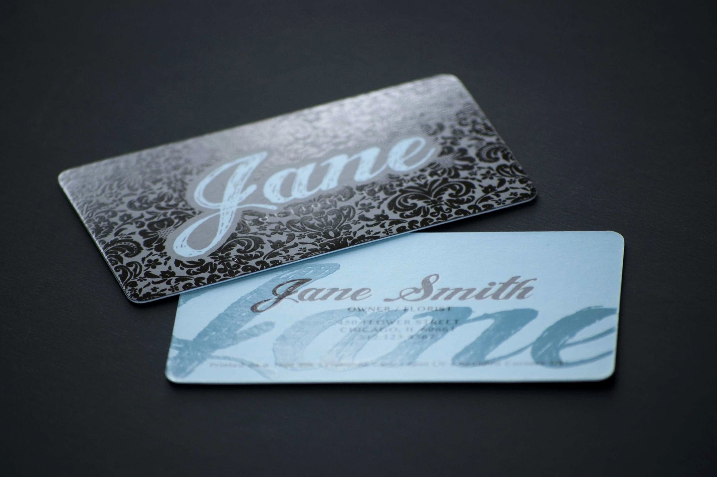 Double Sided Business Card Template Printable Business