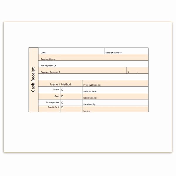 Download A Free Cash Receipt Template for Word or Excel