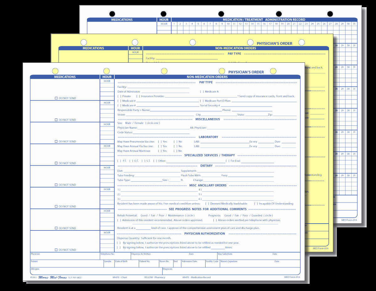 Download Blank Medication Administration Record Template
