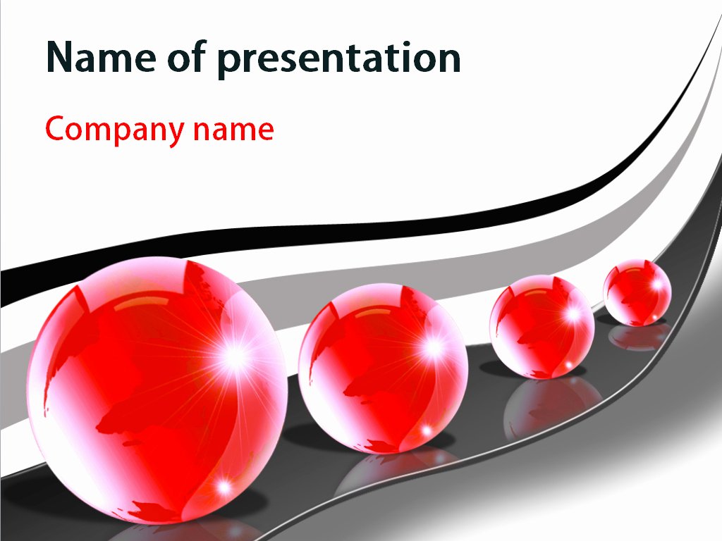 Download Free Big Balls Powerpoint Template for Presentation