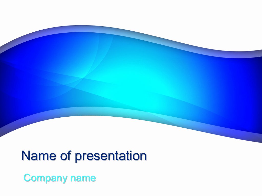 Download Free Blue River Powerpoint Template for Presentation