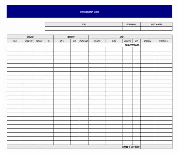 free excel database template inventory management