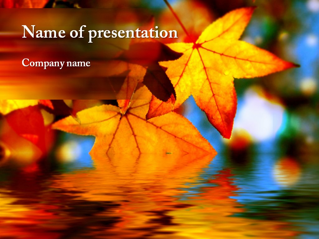 Download Free Maple Leaf Powerpoint Template for Your