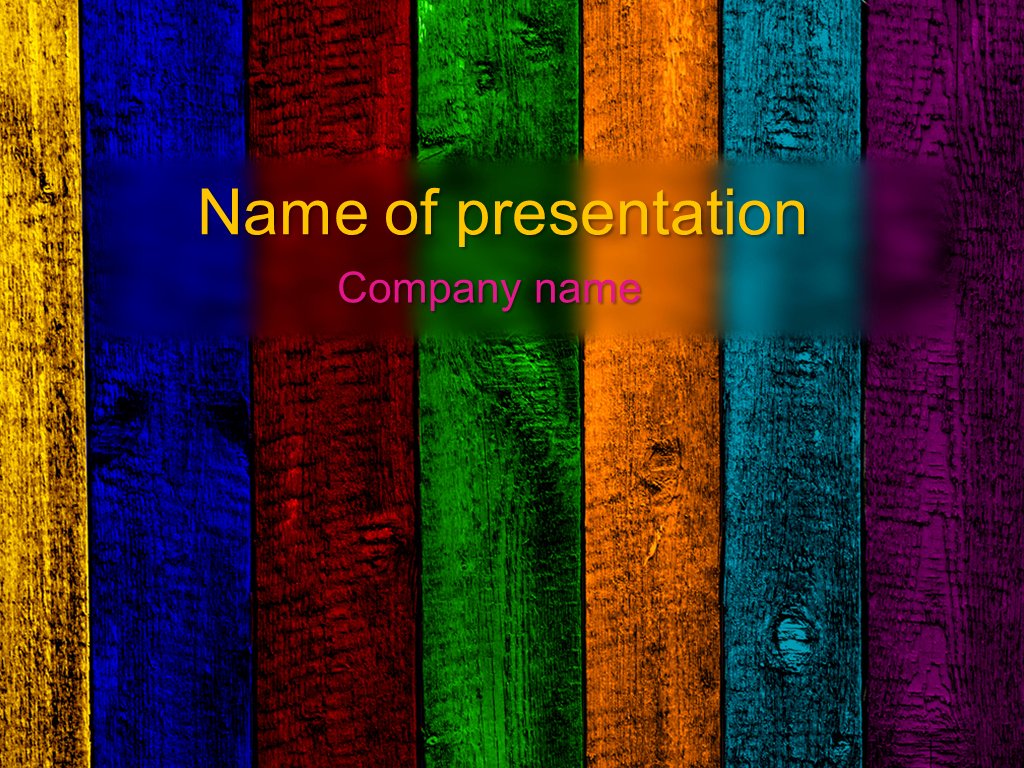 Download Free Rainbow Powerpoint Template for Your