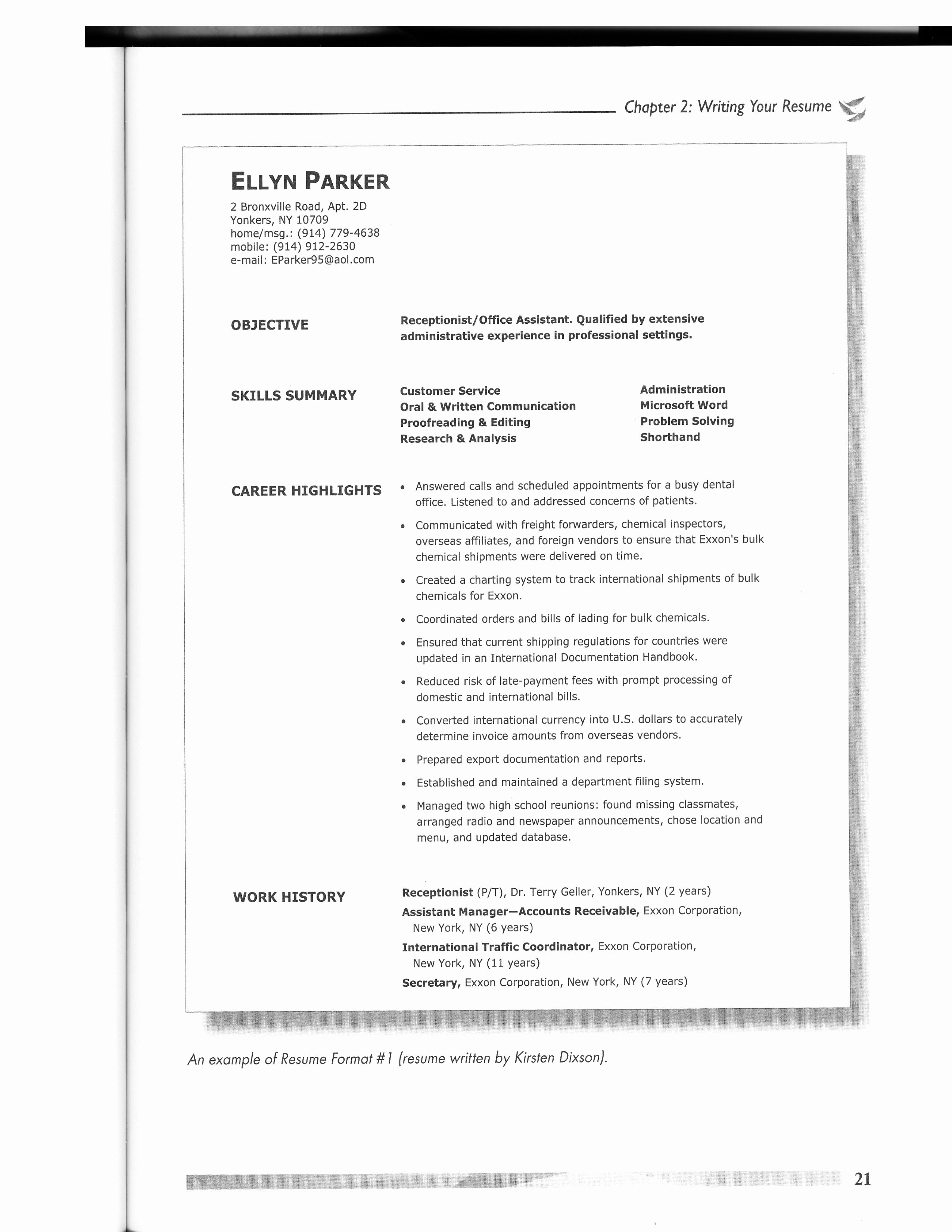 Download Resume format &amp; Write the Best Resume
