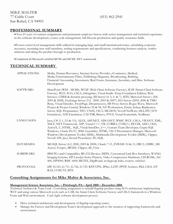 Download Resume In Ms Word formatc