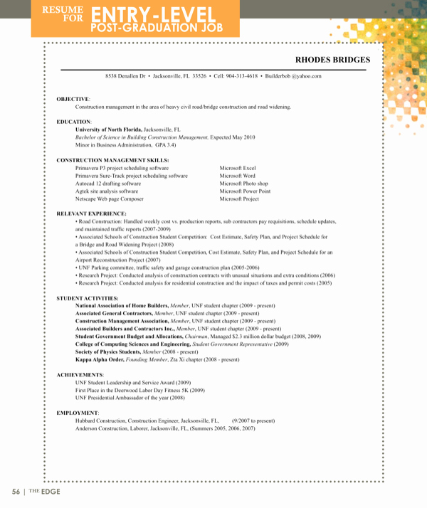 Download software Engineer Intern Resume for Free