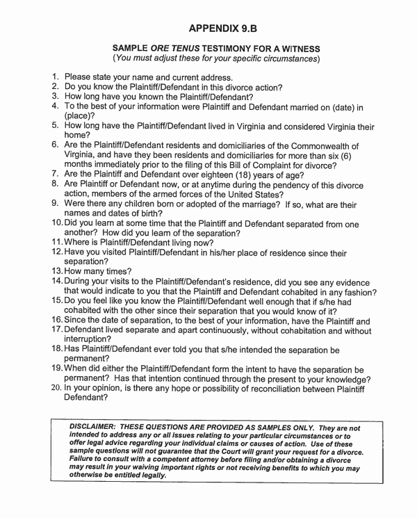 Download Virginia Separation Agreement Template for Free