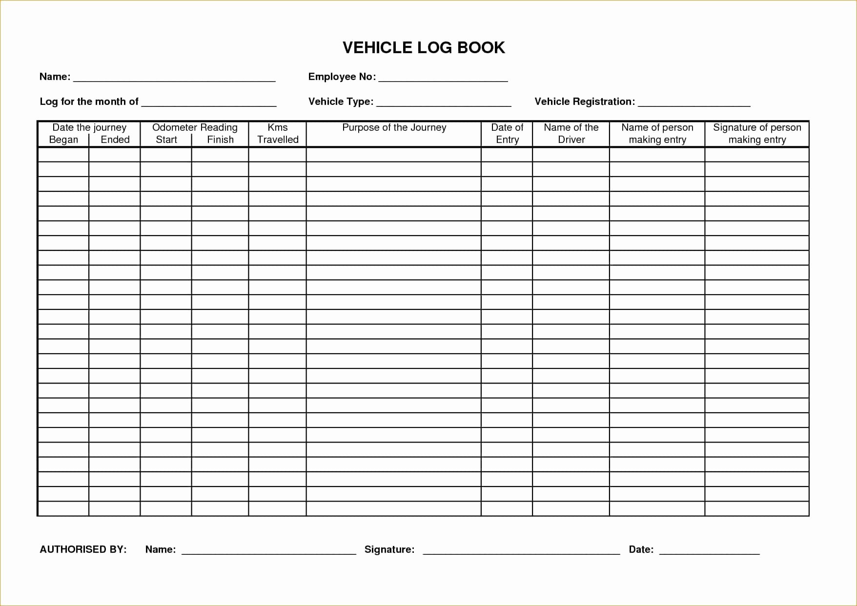 Driver Log Book Template Fresh Truck Drivers Trip Sheetw