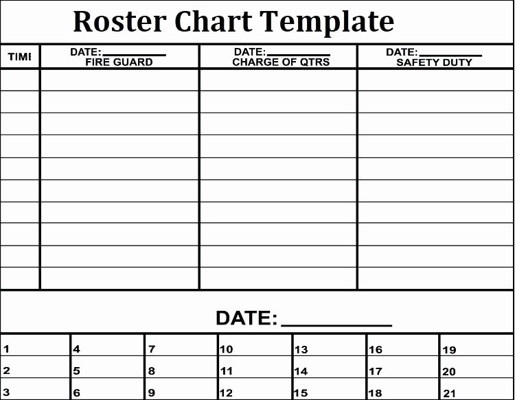 Duty Roster Excel Template Doc – Azserverfo