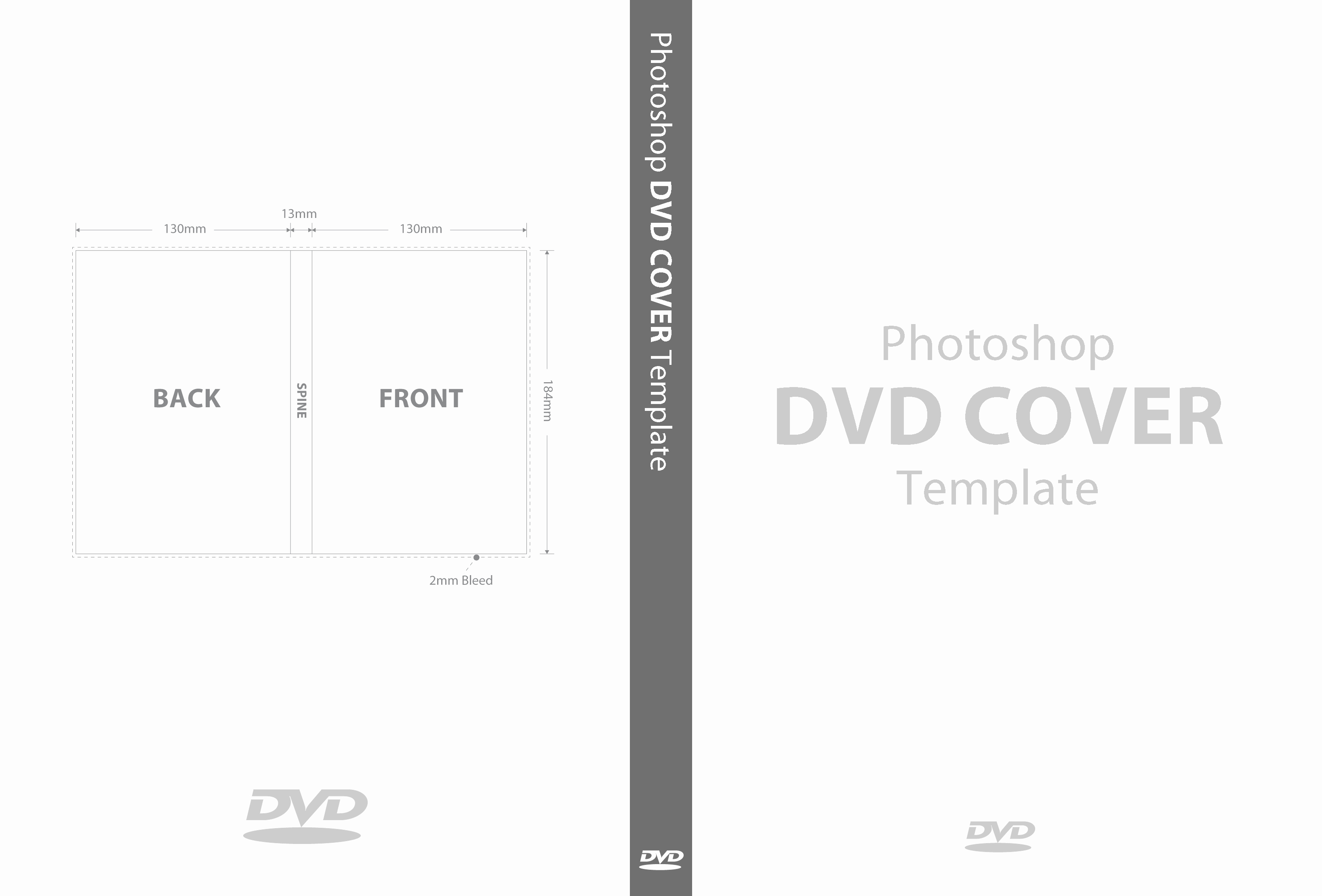 Dvd Cover Template Psd