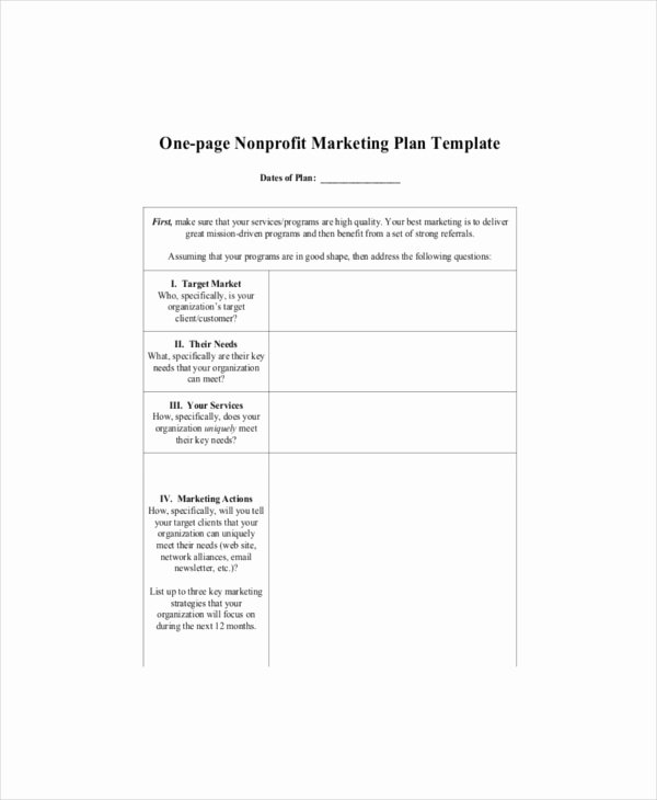 E Page Marketing Template – 7 Free Word Pdf Documents