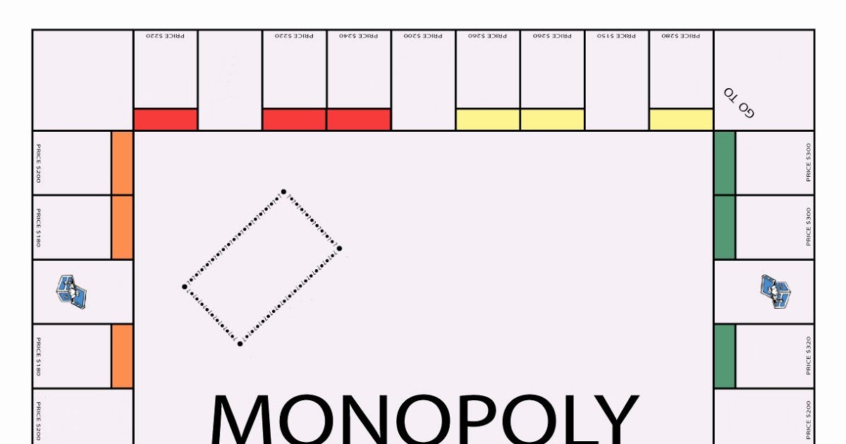 if you were to make monopoly board for m=1