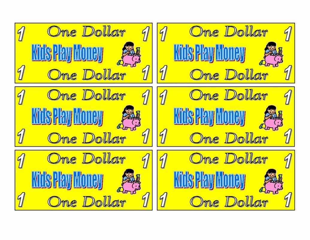 editable play money template