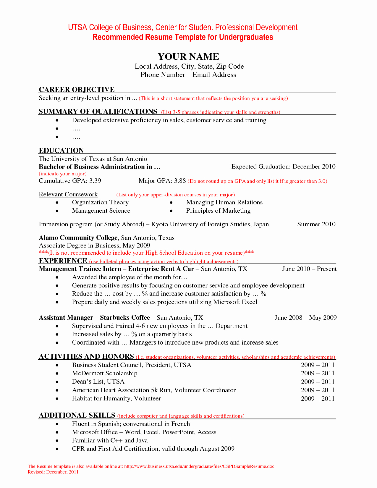 Educator Resume Template for Word and Pages Principal