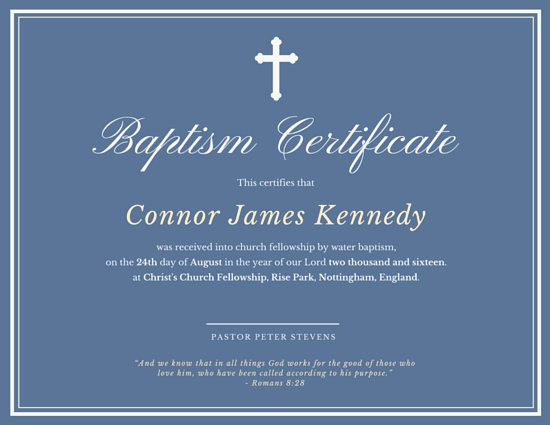 MABgGWt1Og0 elegant baptismal certificate