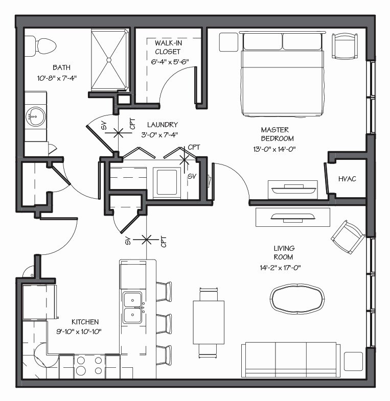 Elegant Blank House Floor Plan Template Home