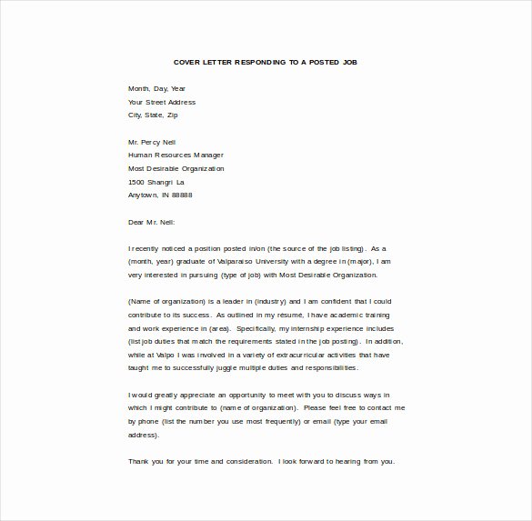 Email Cover Letter Template Templates Data
