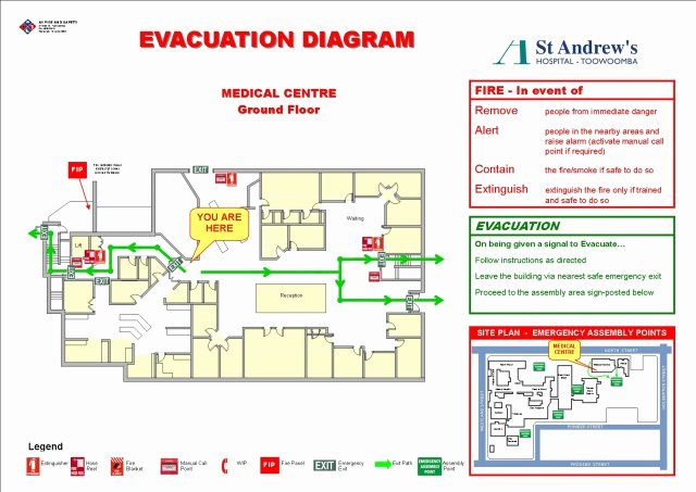 Emergency Exit Diagram Templates Emergency Escape Maps