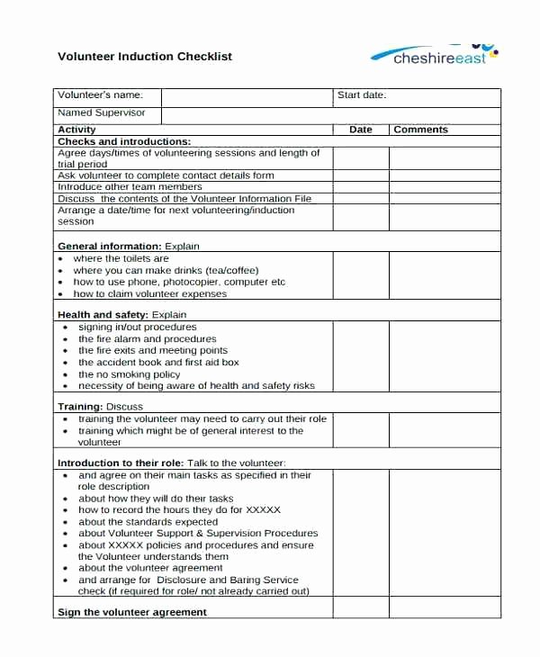 Employee Personal File Checklist Template forms – Teran