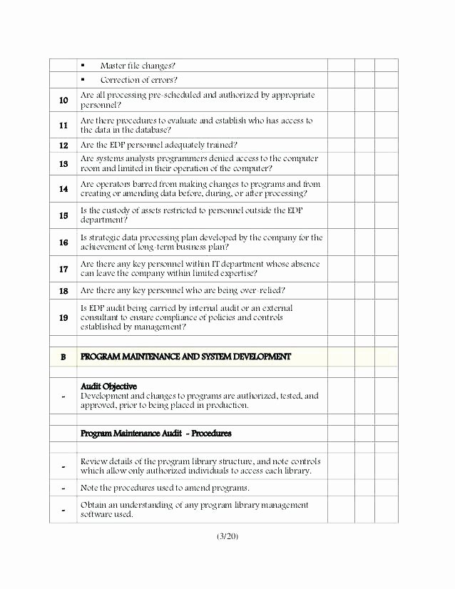 employee personnel file template checklist forms