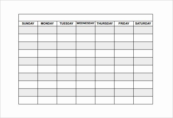Employee Shift Schedule Template 12 Free Word Excel