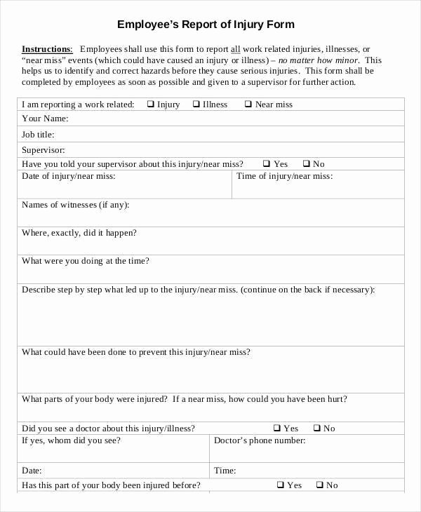 Employee Write Up form Free Download 20 High School