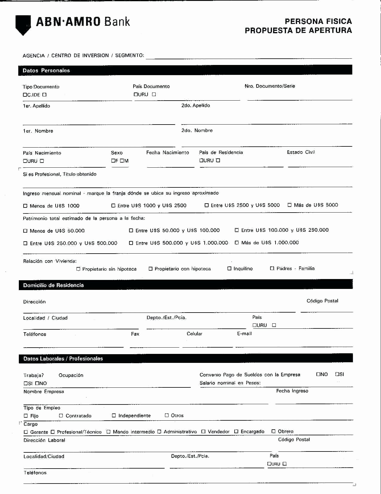 Employment Application form Free – Omtimes