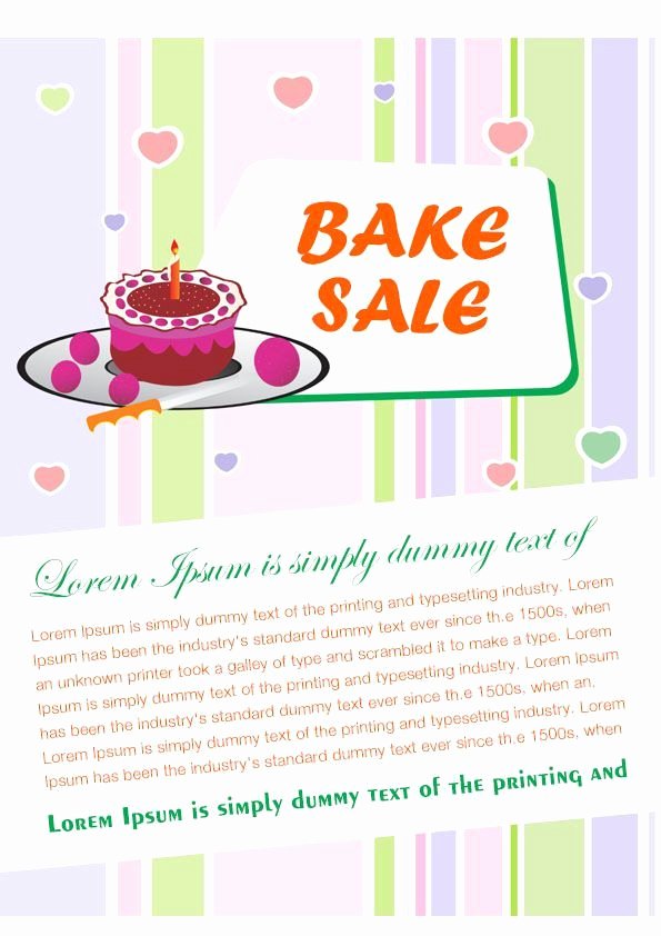 Engaging Free Bake Sale Flyer Templates for Fundraising