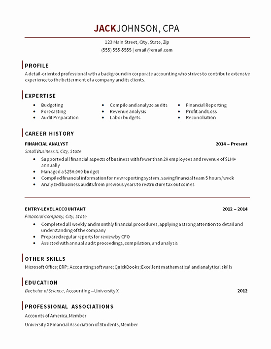 Entry Level Accountant