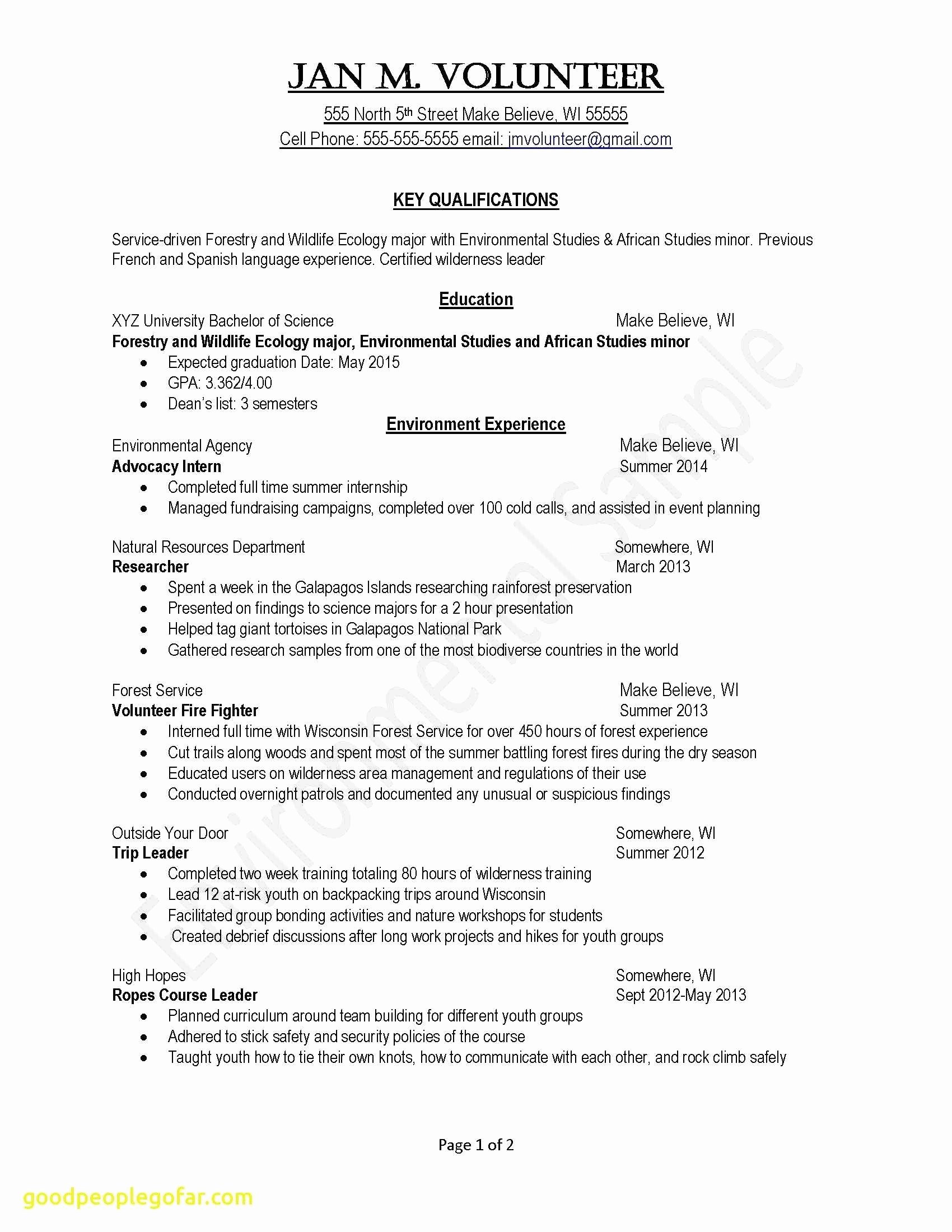 Entry Level Resume Objective Examples Inspirational Help