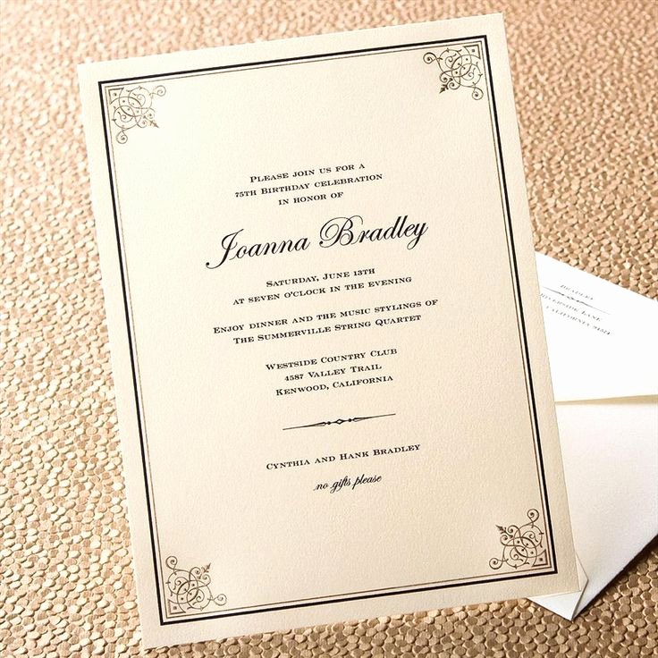 Etiquette A Perfectly Proper Invitation for Every soiree
