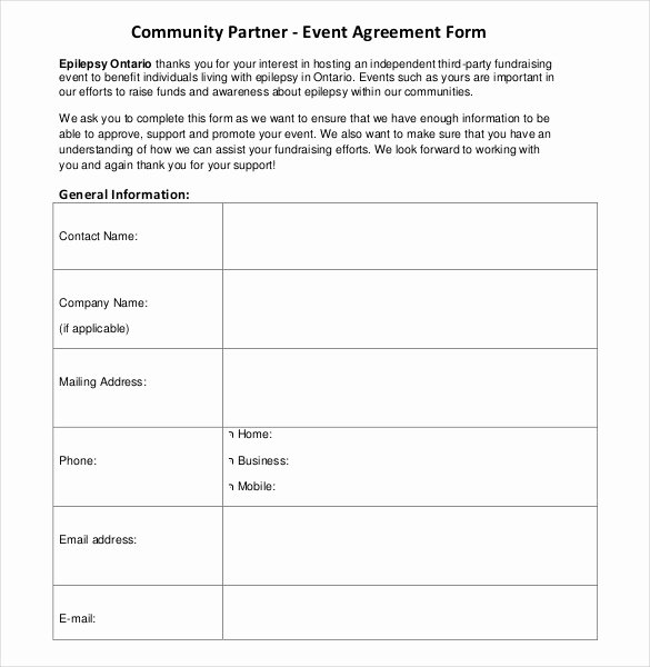 Event Contract Template 19 Word Excel Pdf Documents