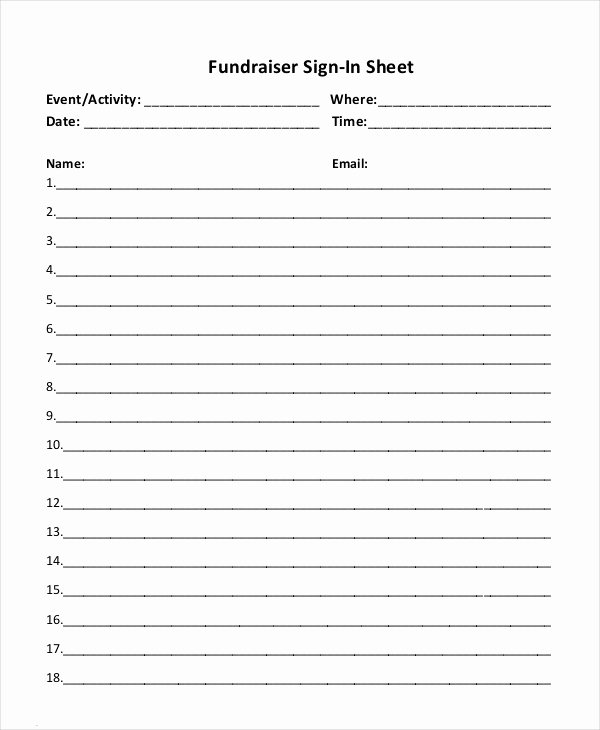 Event Sign In Sheet Template 16 Free Word Pdf