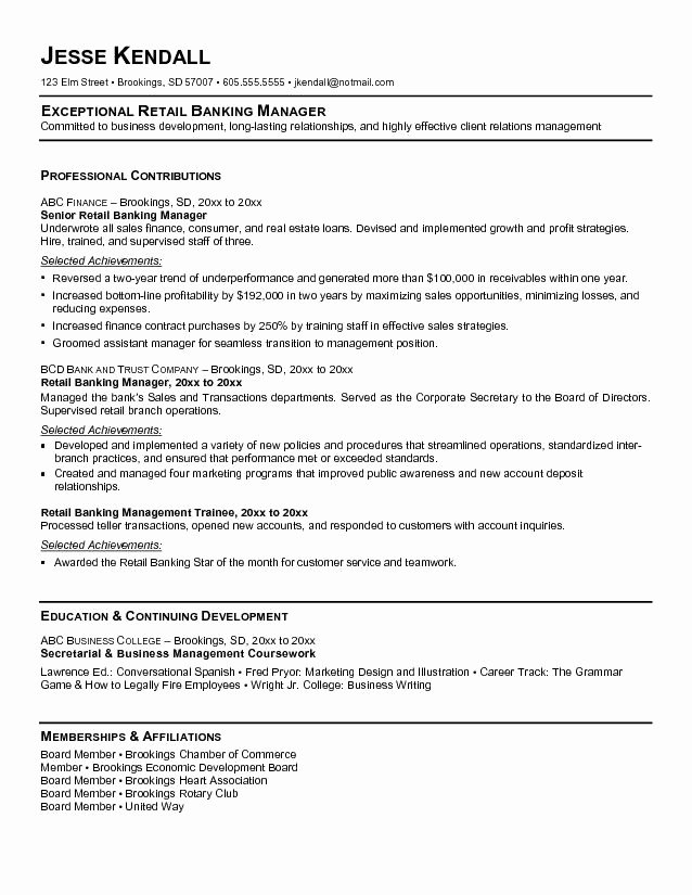 Examples Good Objectives for Resumes Best Resume Gallery