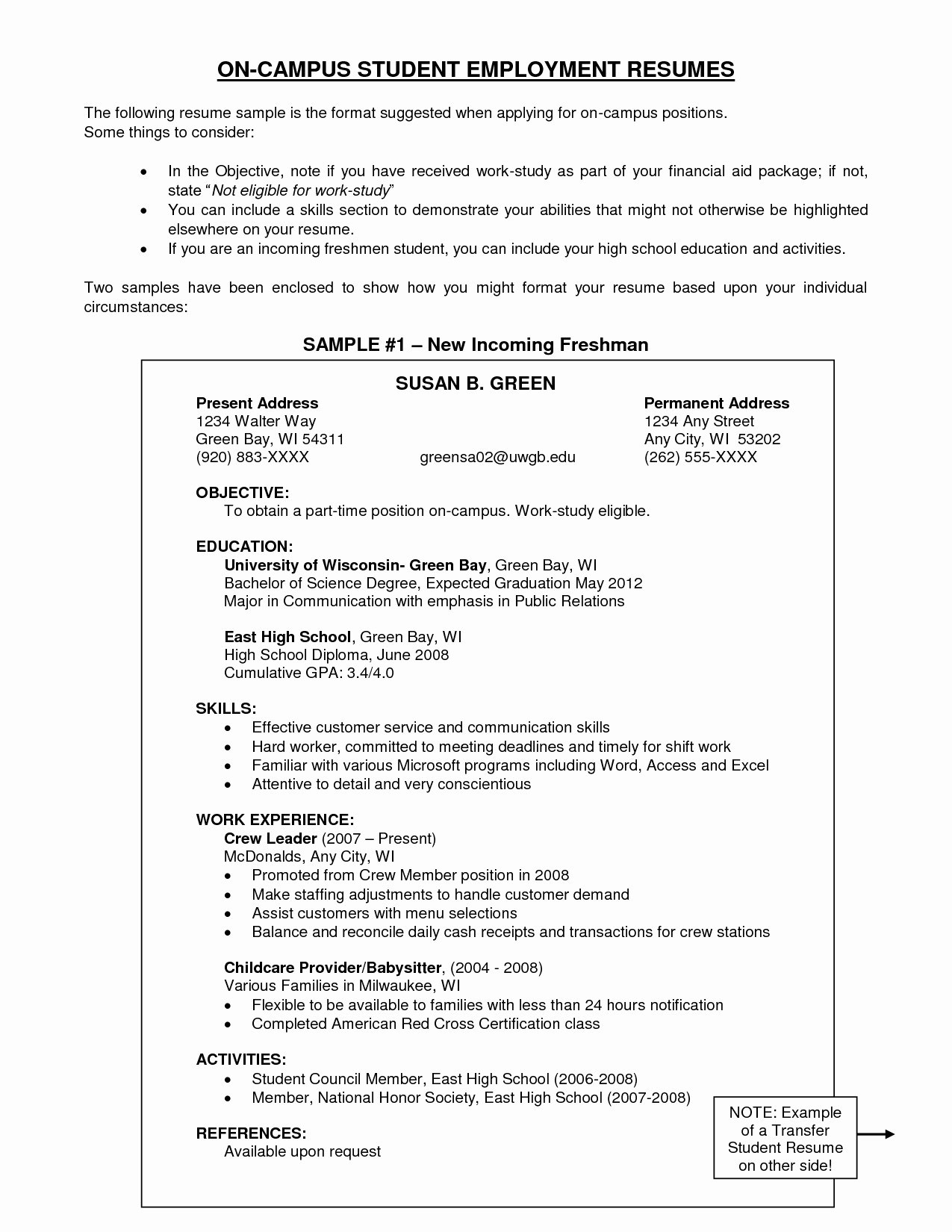 Examples Of Objectives On A Resume Example Resume